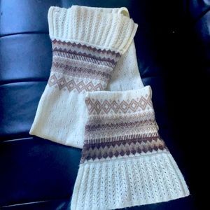 Chaps tan scarf